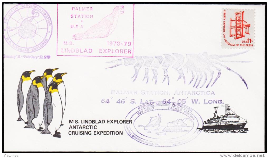 1979. PALMER STATION USA. 1978-79 M. S. LINDBLAD EXPLORER.  (Michel: ) - JF176003 - Sonstige & Ohne Zuordnung