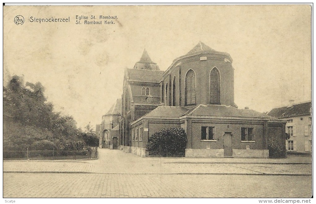 Steynockerzeel  -   Eglise St. Rombaut;  1923  Naar  Ixelles - Steenokkerzeel