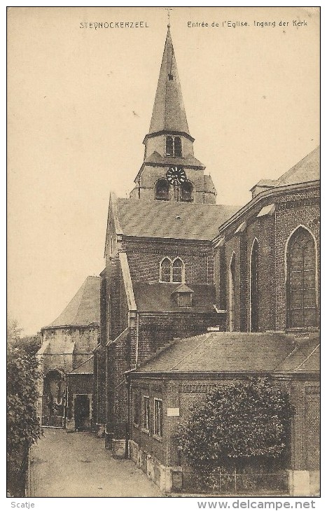 Steynockerzeel  -   Entrée De L'Eglise;   Ingang Der Kerk - Steenokkerzeel