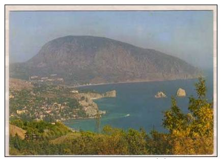 Jalta , Der Berg Aiju - Dag / Der Bar - Russia
