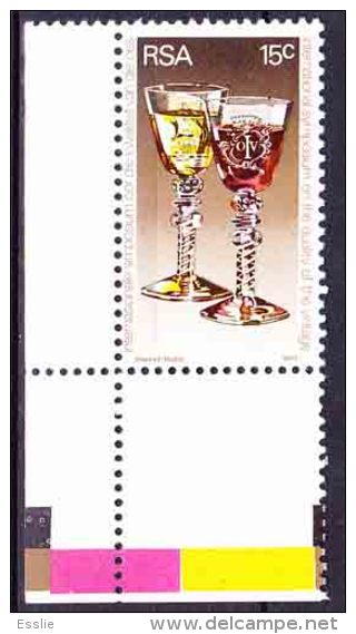 South Africa -1977 - Quality Of The Vintage Symposium, International Wine - Single Stamp - Nuevos