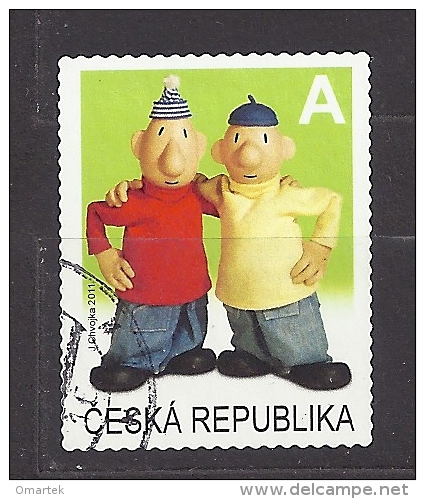 Czech Republic  Tschechische Republik 2011 ⊙ Mi  700 Sc 3512 Pat & Mat. C.1 - Gebruikt