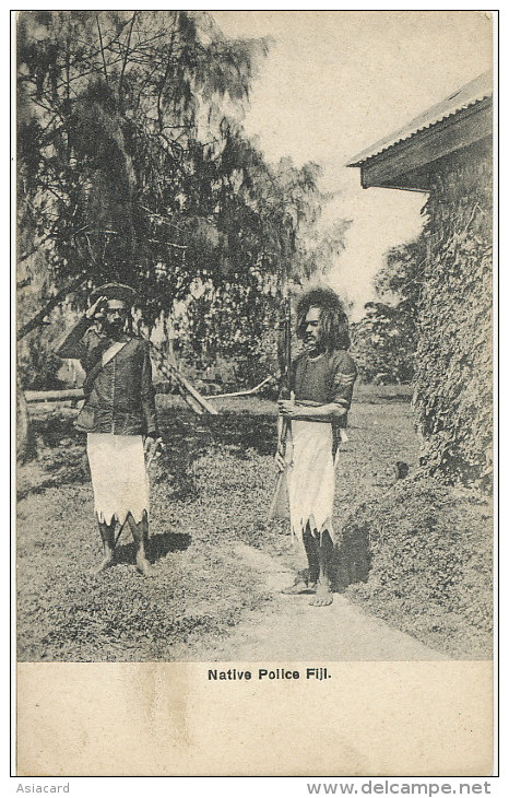 Native Police Fiji Pub Morris Hedstrom Levuka Fiji - Figi