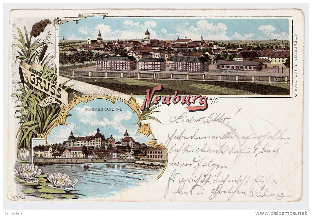 1899, " Neuburg A. Donau "   #2321 - Neuburg