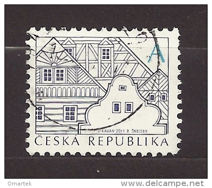 Czech Republic  Tschechische Republik 2012 ⊙ Mi  752 Sc 3491 Folk Architecture A .  C.1 - Used Stamps