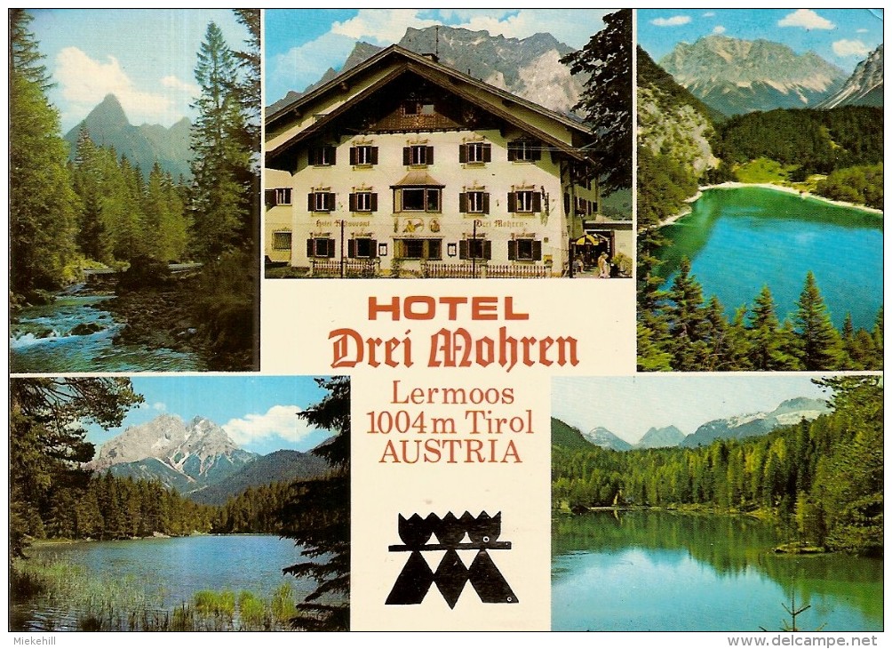 AUSTRIA-LERMOOS-HOTEL DREI MOHREN - Lermoos