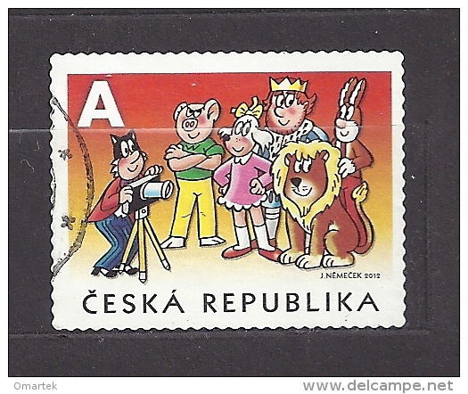 Czech Republic  Tschechische Republik 2012 ⊙ Mi 750 Sc 3557 Ctyrlístek In The King's Service. Durchstich A - Used Stamps