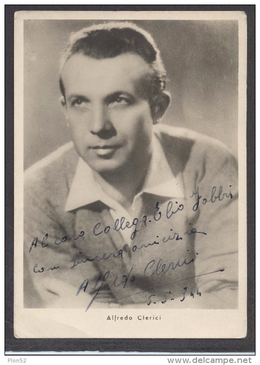 9859-VIGEVANO(PAVIA)-ALFREDO CLERICI-CANTANTE-1944 - Vigevano