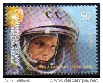 Macedonia 2009 Gagarin, Space, MNH - Europe