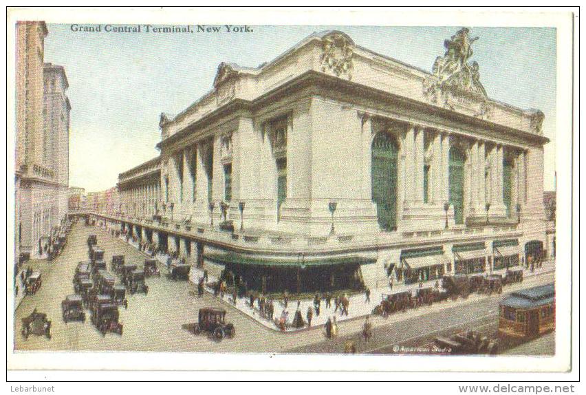 Carte Postale  Ancienne"U.S.A."New York Grand Central Terminal - Grand Central Terminal