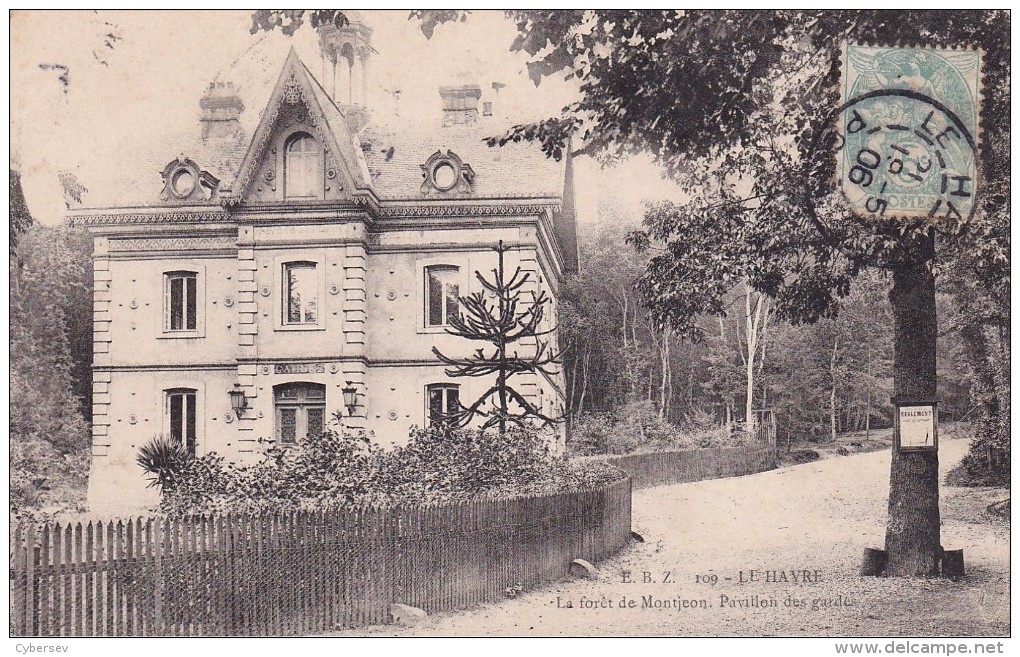 LE HAVRE - La Forêt De Montjeon - Pavillon Des Gardes - Forêt De Montgeon