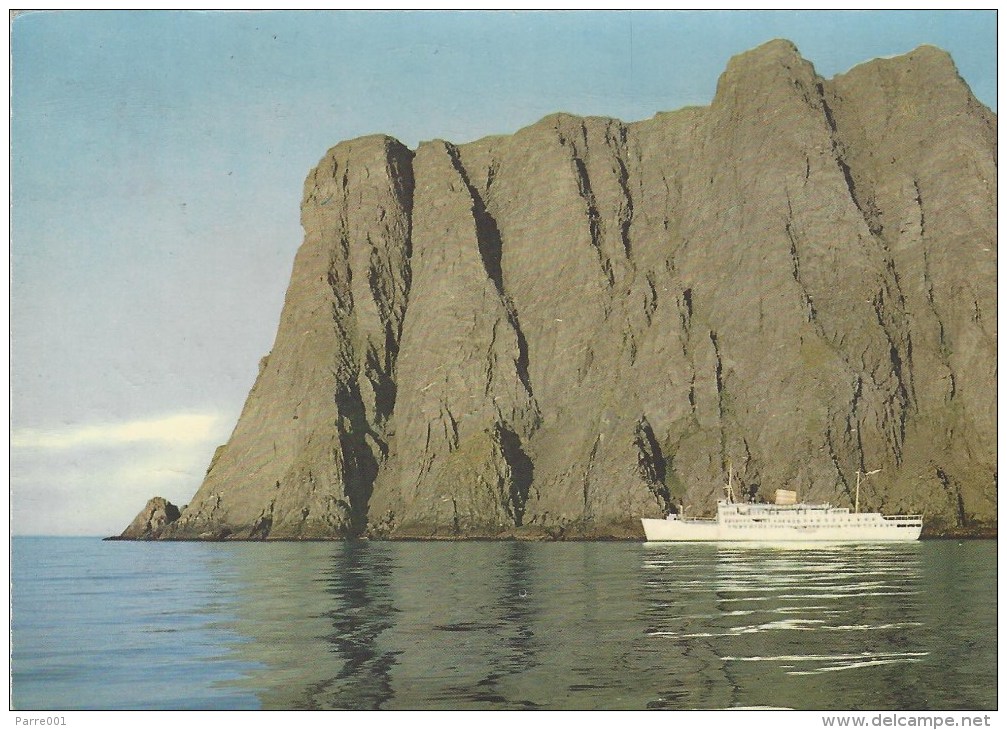 Norway 1961 Nordkapp North Cape Arctic Viewcard - Storia Postale