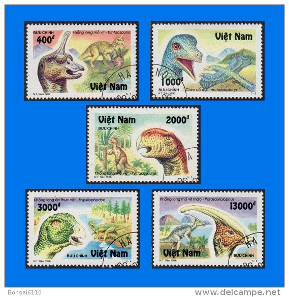 VN 1996-0001, Complete Year Set, CTO/MNH (10 Scans) - Vietnam