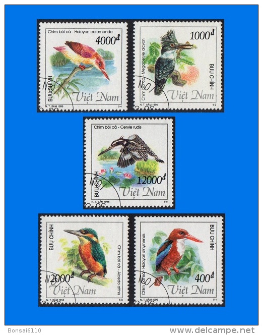 VN 1996-0001, Complete Year Set, CTO/MNH (10 Scans) - Vietnam