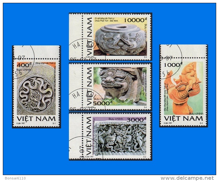 VN 1997-0001, Complete Year Set, CTO/MNH (12 Scans) - Vietnam