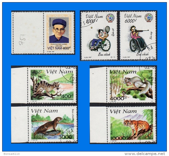 VN 1997-0001, Complete Year Set, CTO/MNH (12 Scans) - Vietnam