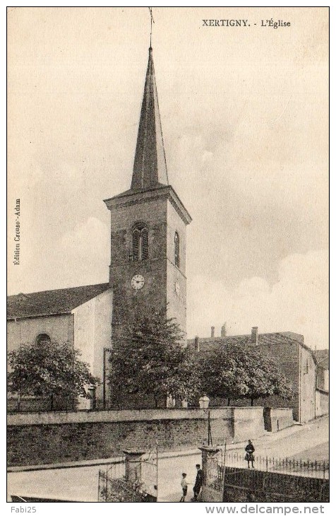 XERTIGNY  L Eglise - Xertigny