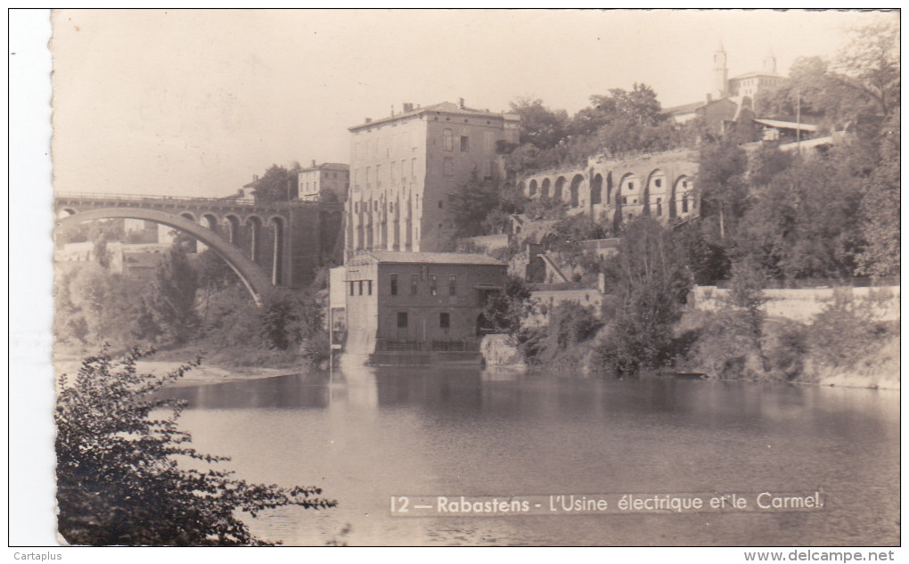 RABASTENS USINE ELECTRIQUE LE CARMEL - Realmont