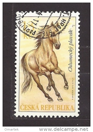 Czech Republic  Tschechische Republik  2013 Gest. Mi 784 Horses - Chlumetzer Dun  . C.3 - Oblitérés