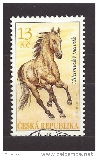 Czech Republic  Tschechische Republik  2013 Gest. Mi 784 Horses - Chlumetzer Dun  . C.4 - Oblitérés
