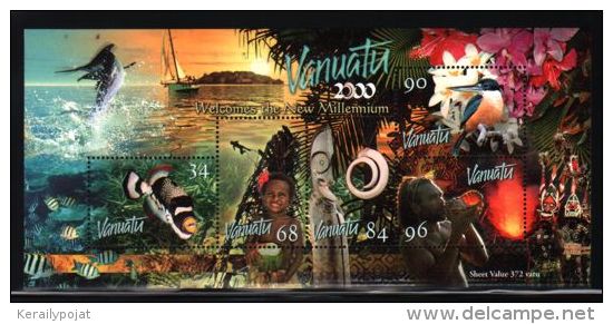 Vanuatu - 1999 Millennium Block MNH__(THB-3073) - Vanuatu (1980-...)