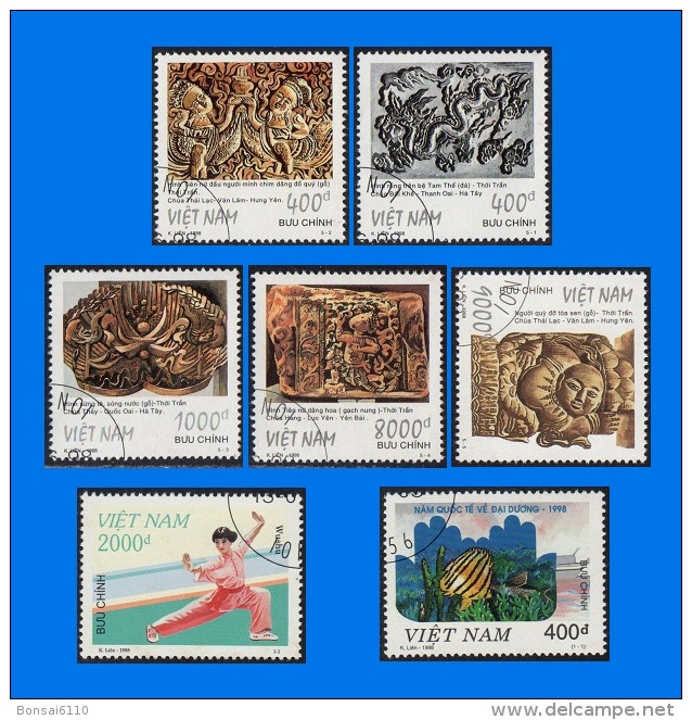 VN 1998-0001, Year Set, CTO/MNH (11 Scans)