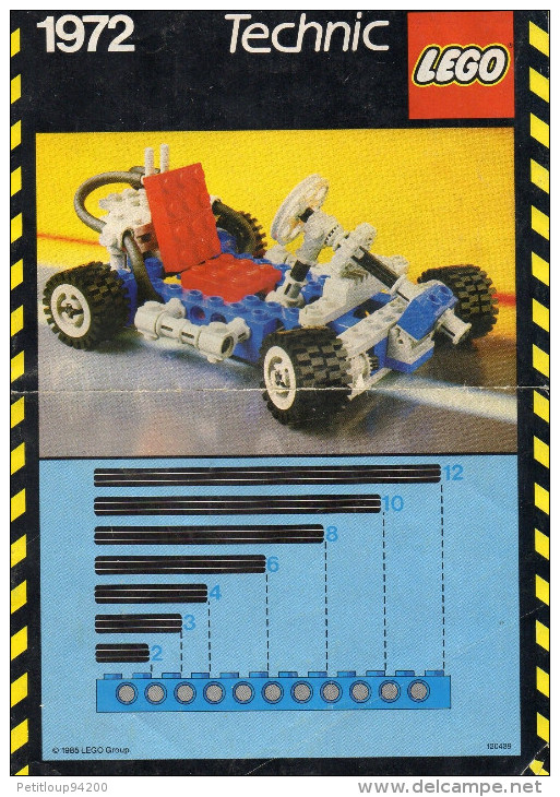 CATALOGUE LEGO  1972  Technic - Catalogs