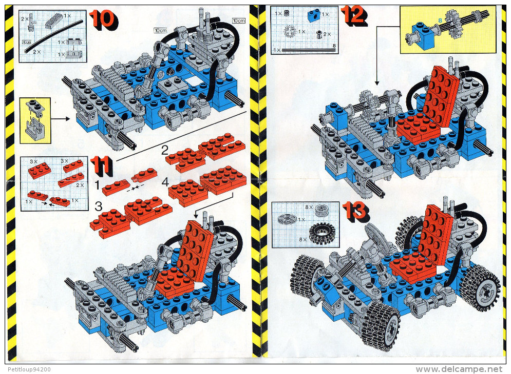 CATALOGUE LEGO  1972  Technic - Catalogues