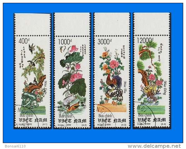 VN 1999-0001, Year Set, CTO/MNH (13 Scans) - Vietnam