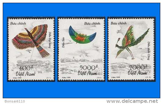 VN 1999-0001, Year Set, CTO/MNH (13 Scans) - Viêt-Nam