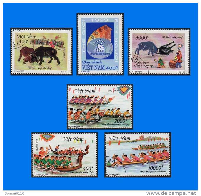 VN 1999-0001, Year Set, CTO/MNH (13 Scans)