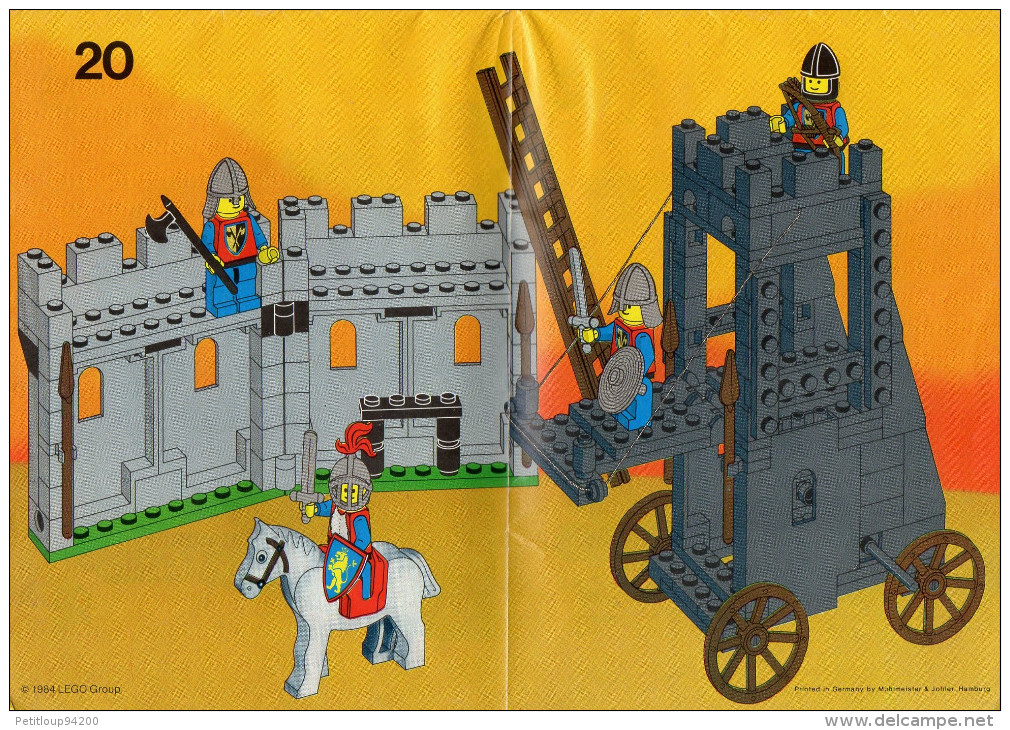 CATALOGUE LEGO  6061  Legoland - Catalogues