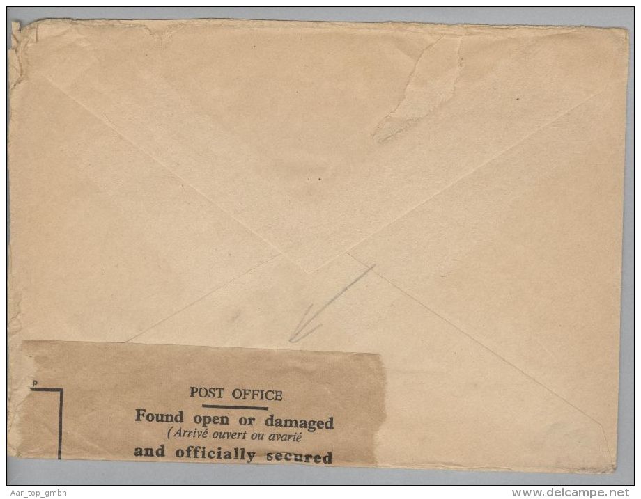 Ozeanien Tonga 1973-04-03 Nuku'Alofa R-Brief Nach Essex England Beschädigt Postverschluss - Tonga (1970-...)