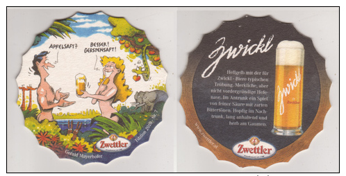 Zwettler Brauerei Österreich Edition , 2010 , Nr 7 - Apfelsaft , Besser Gerstensaft - Zwickl - Sous-bocks