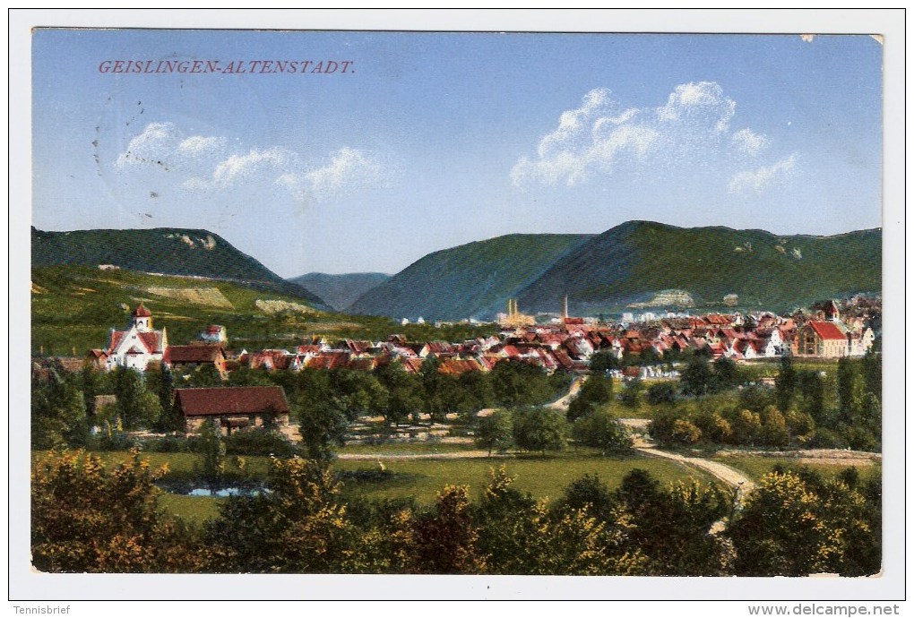 1936, " Geilingen-Altenstadt "   #2309 - Geislingen