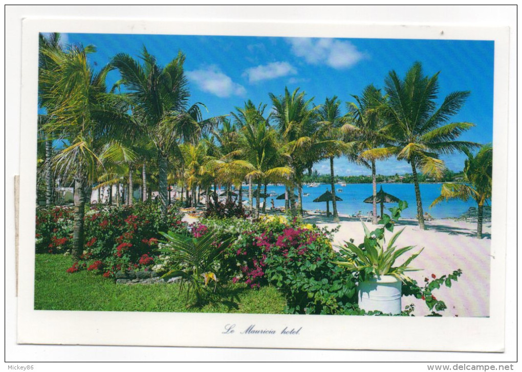 Ile MAURICE---2002---Le Mauricia Hotel ,cpm------Beau Timbre "Poisson" Au Verso - Maurice