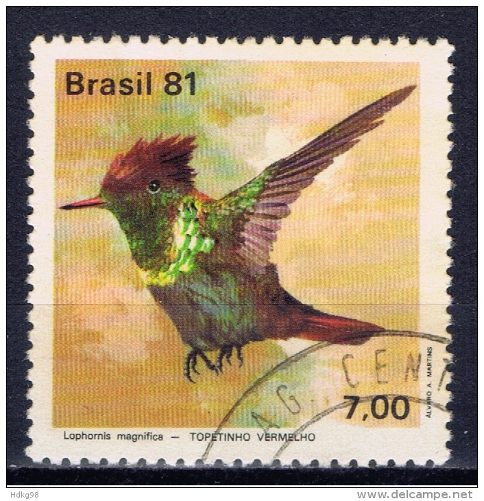 BR+ Brasilien 1981 Mi 1824 1857 Kolibri, Weihnachten - Oblitérés