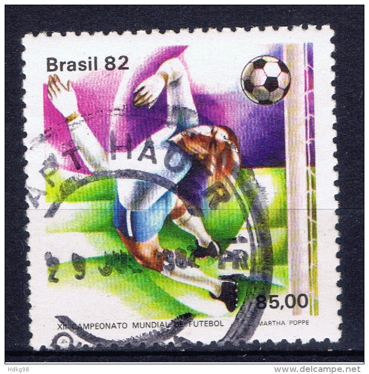 BR+ Brasilien 1982 Mi 1875 1903 Fußball-WM, Pampahirsch - Oblitérés