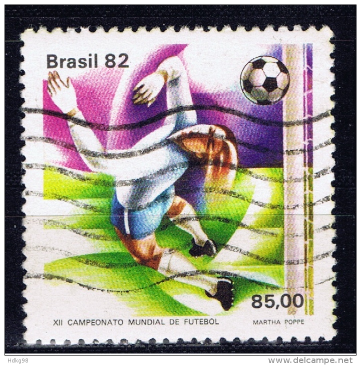 BR+ Brasilien 1982 Mi 1875 1903 Fußball-WM, Pampahirsche - Oblitérés