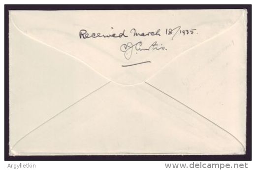 SOUTH AFRICA AIRMAIL FIRST FLIGHT VEREENIGING STATIONERY 1935 - Luftpost