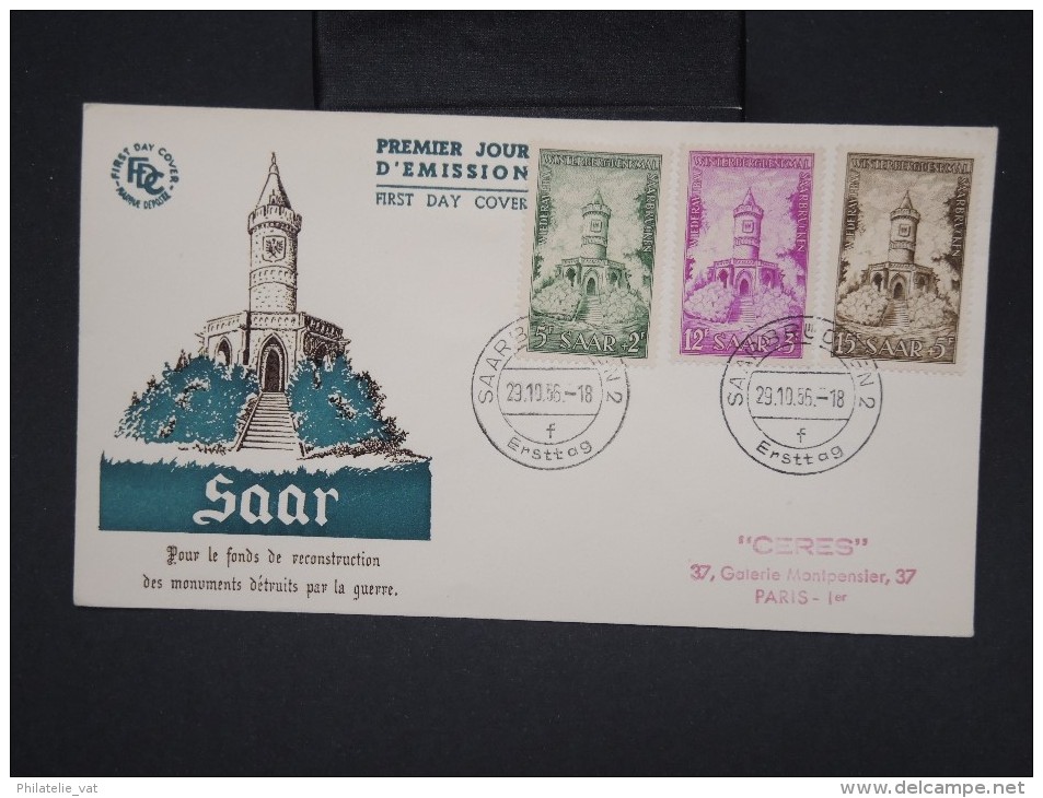 SARRE - Enveloppe F.d.c. En 1956 - à Voir - Lot P7503 - FDC