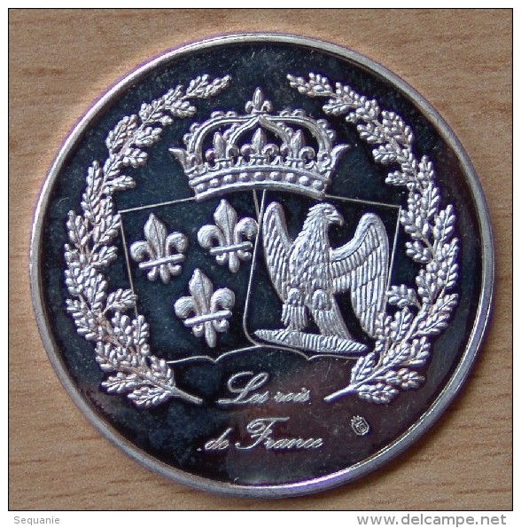 Médaille ARGENT Henri IV De La Série Des Rois De France - Firma's