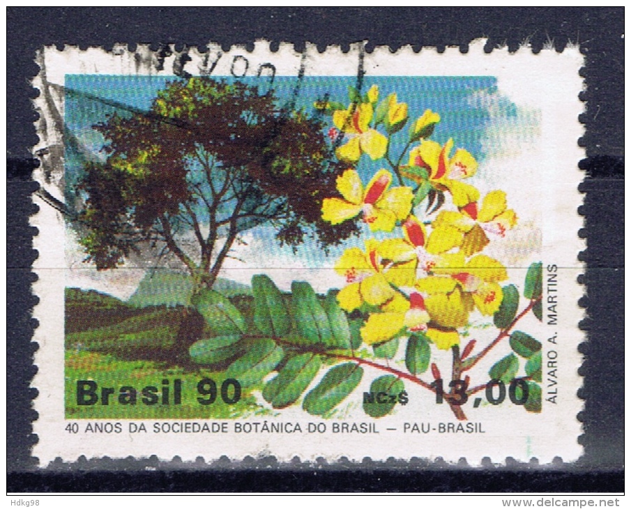 BR+ Brasilien 1990 Mi 2341 2351 Pau-Brasil, AIDS - Used Stamps