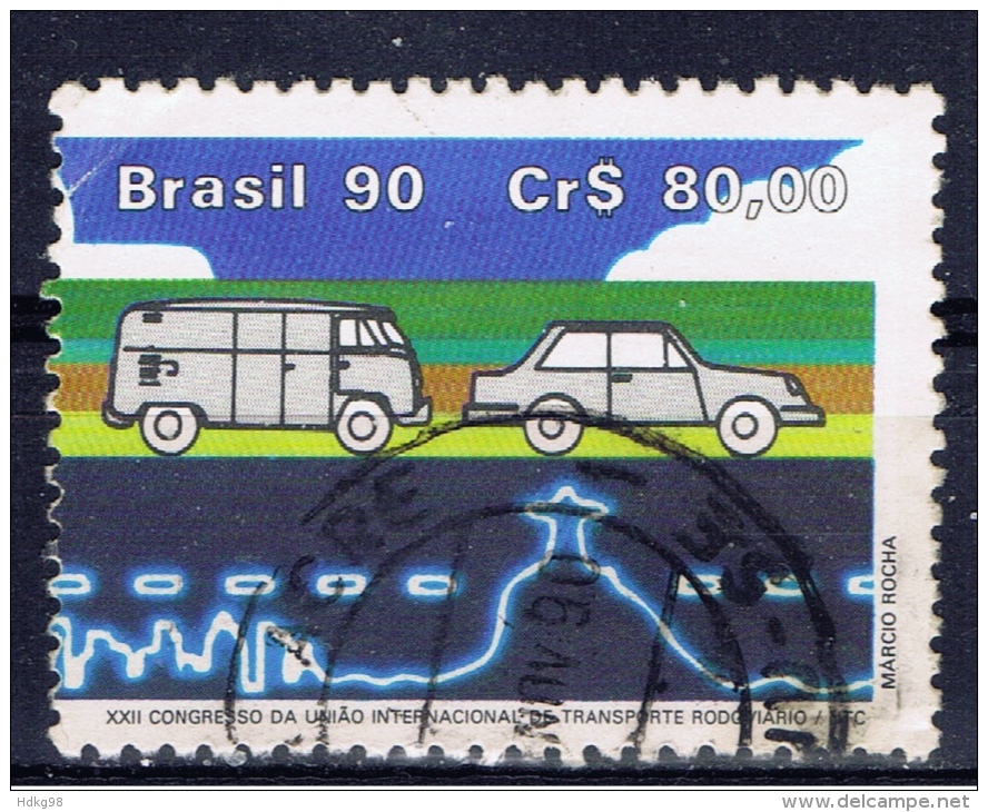 BR+ Brasilien 1990 Mi 2351 2359 AIDS, Straßentransport-Union - Usados