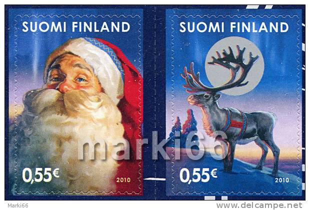 Finland - 2010 - Christmas - Mint Stamp Set - Unused Stamps