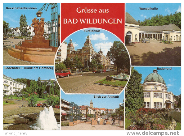 Bad Wildungen - Mehrbildkarte 13 - Bad Wildungen