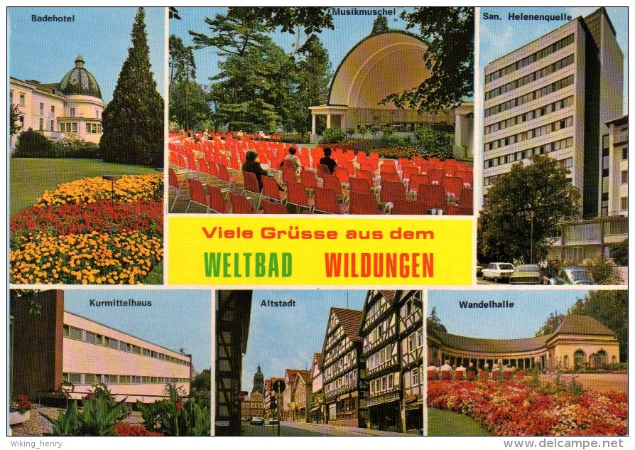 Bad Wildungen - Mehrbildkarte 32 - Bad Wildungen