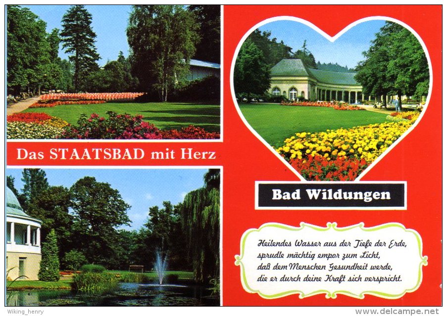 Bad Wildungen - Mehrbildkarte 36 - Bad Wildungen