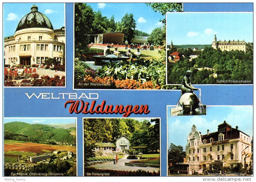 Bad Wildungen - Mehrbildkarte 40 - Bad Wildungen