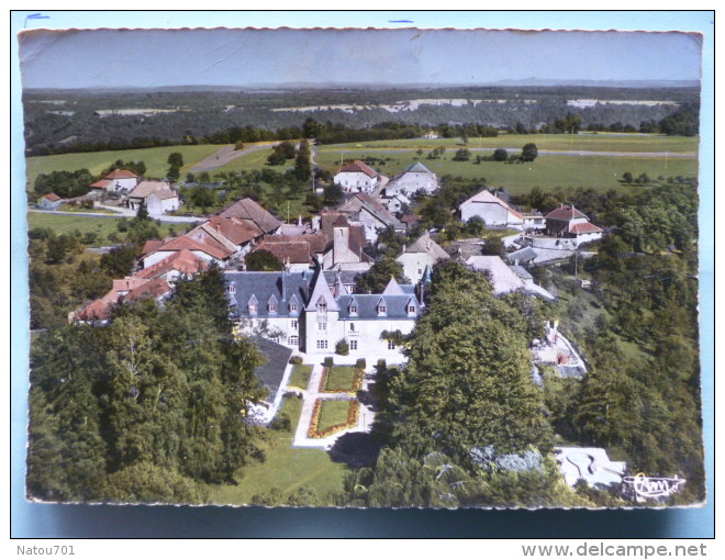V08-25-B-doubs-amondans-le Chateau-vue Aerienne--carte Photo - Autres & Non Classés